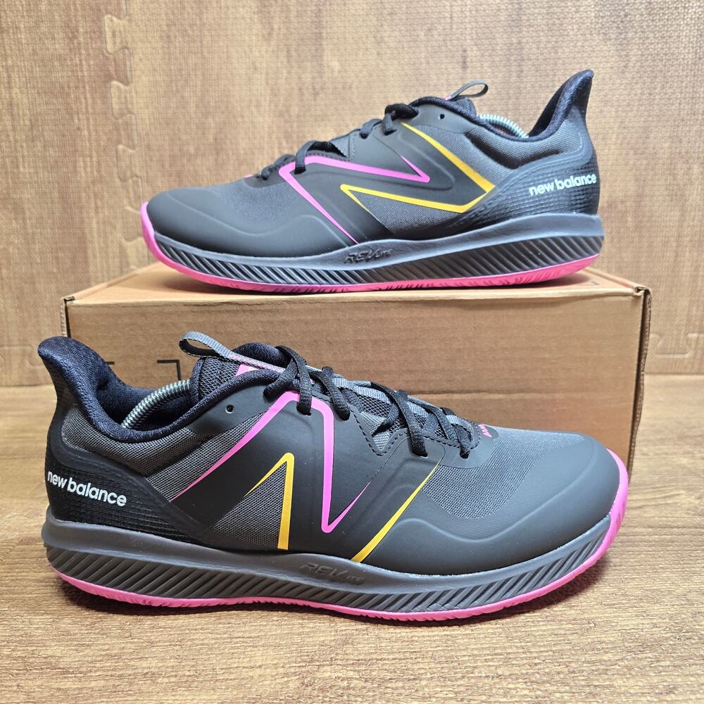 New Balance 796 V3 Hard Court Tennis Shoes Black WCH796B3 Women's Size 11 NWOB
